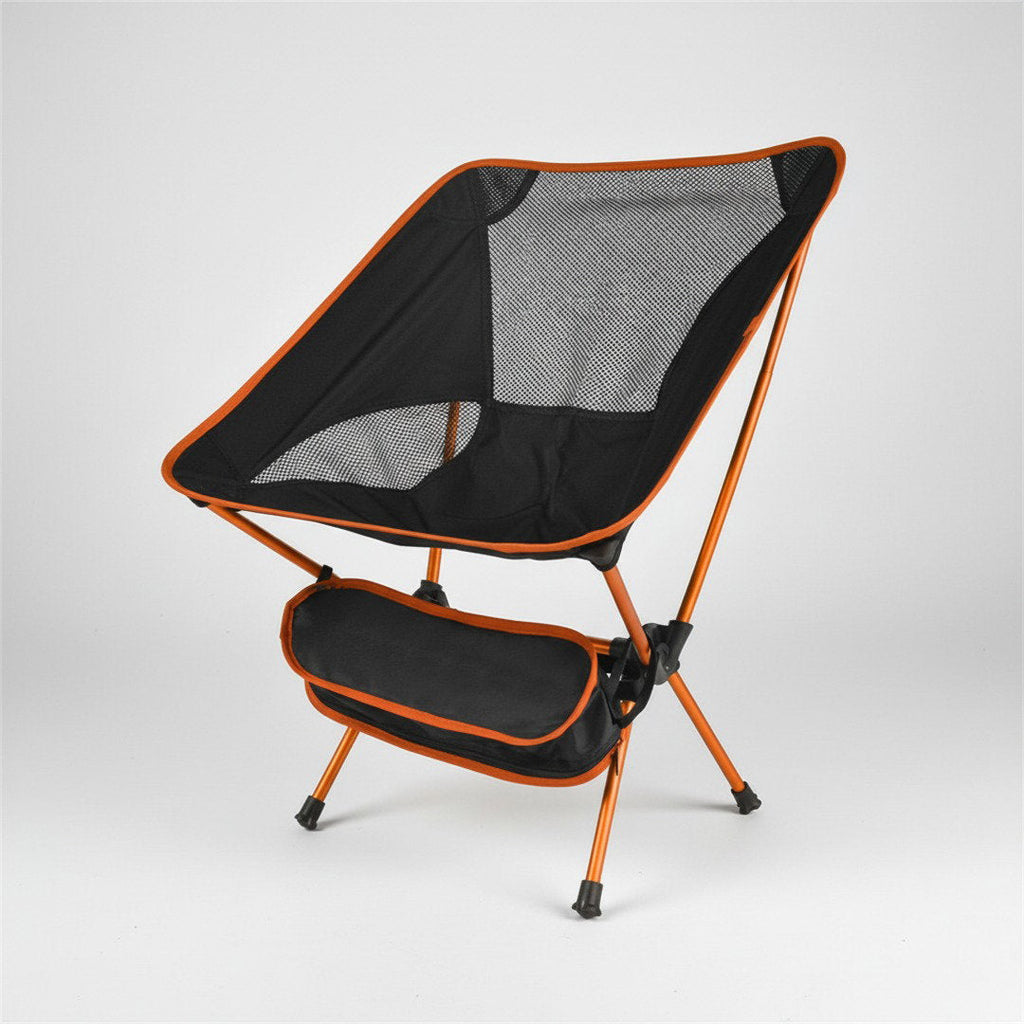 Ergonomická skládací kempingová židle pro venkovní odpočinek