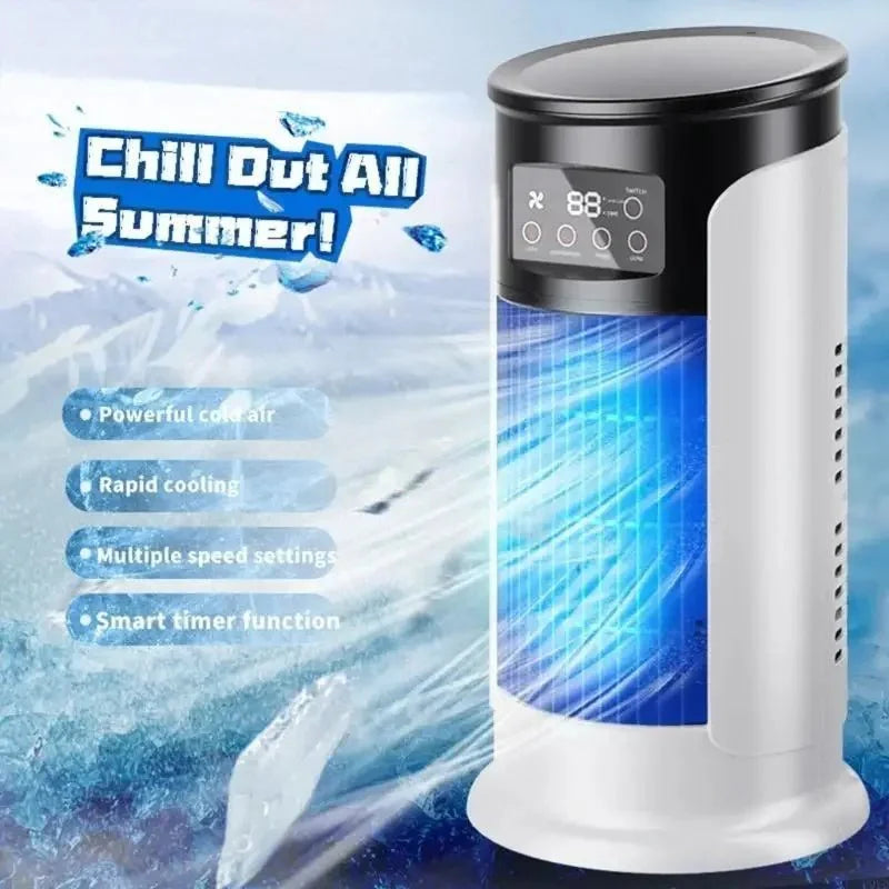 Evaporative air cooler for pleasant everyday freshness
