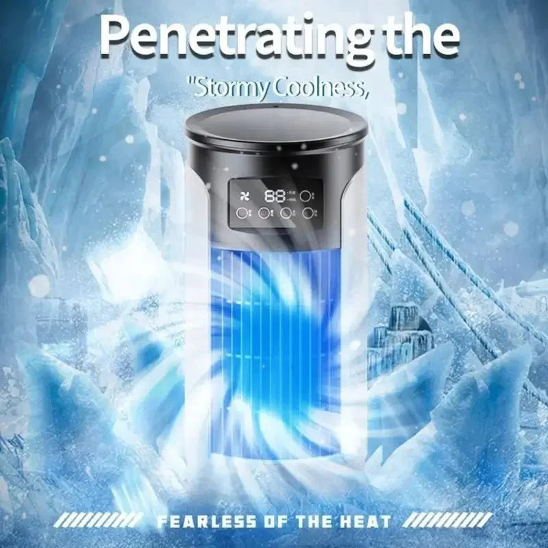 Evaporative air cooler for pleasant everyday freshness