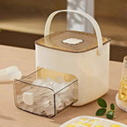 Compact ice machine for fresh ice cubes in minutes