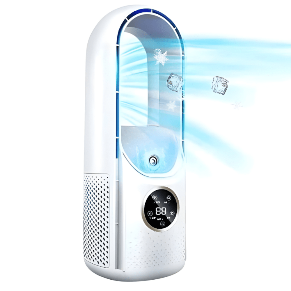 Quiet Bladeless Air Conditioner for Restful Nights