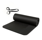 Kompakt yogamatta med bärrem och halkfri yta för komfort och rörlighet