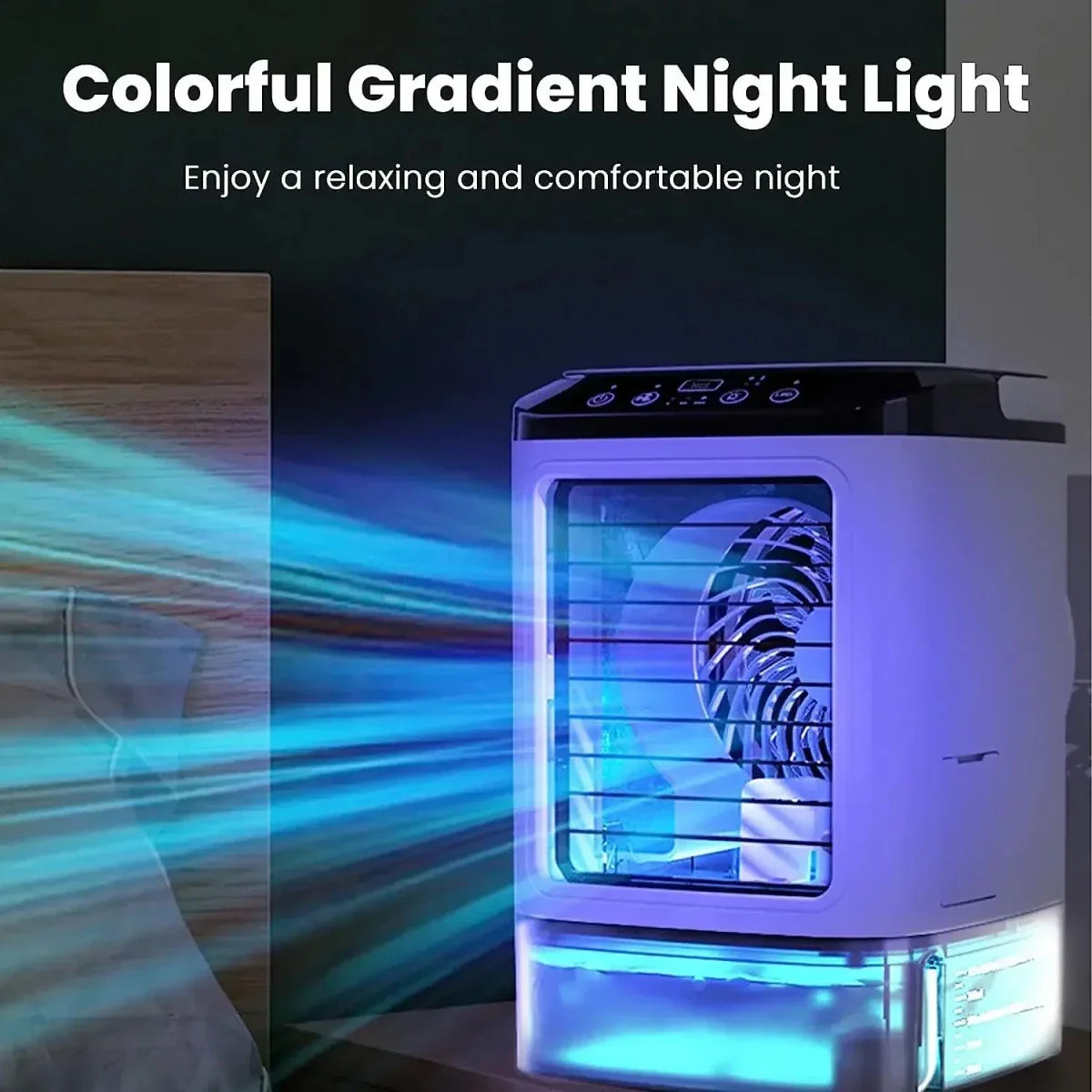 3-in-1 air cooler for pleasant room cooling in summer
