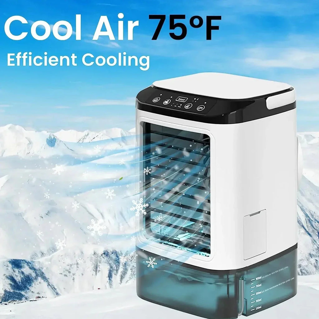 3-in-1 air cooler for pleasant room cooling in summer