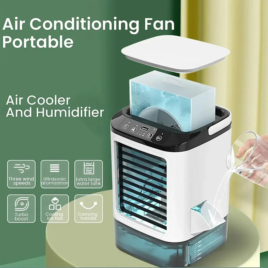 3-in-1 air cooler for pleasant room cooling in summer