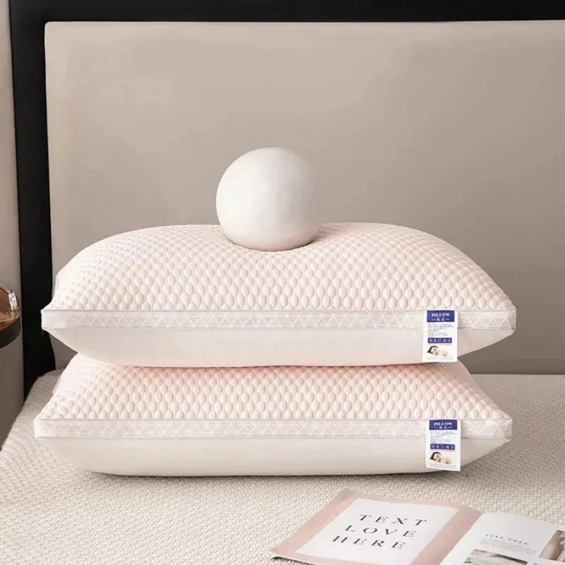 Ergonomic Cooling Neck Support Pillow for Restful Sleep
