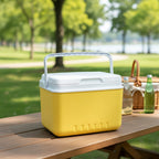 Nevera compacta de 6L para camping con aislamiento multicapa para mantener la frescura durante 24 horas
