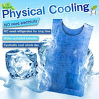 Cooling vest for refreshing comfort in summer heat