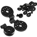 Clips resistentes de plástico para tela de sombra con instalación fácil para jardín