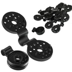 Clips resistentes de plástico para tela de sombra con instalación fácil para jardín