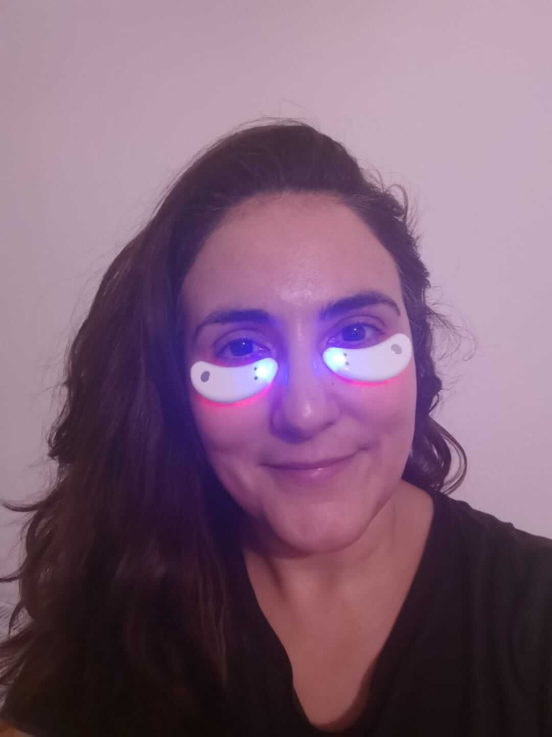 Røde LED-øjenlapper til alle brugere og hurtig opfriskning