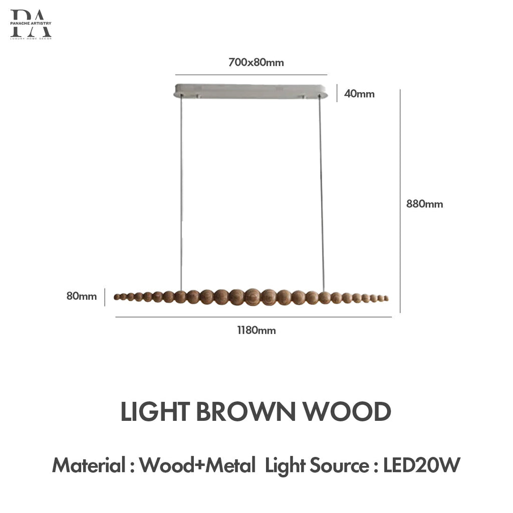 Varena Linear Pendant Light | Petprovac
