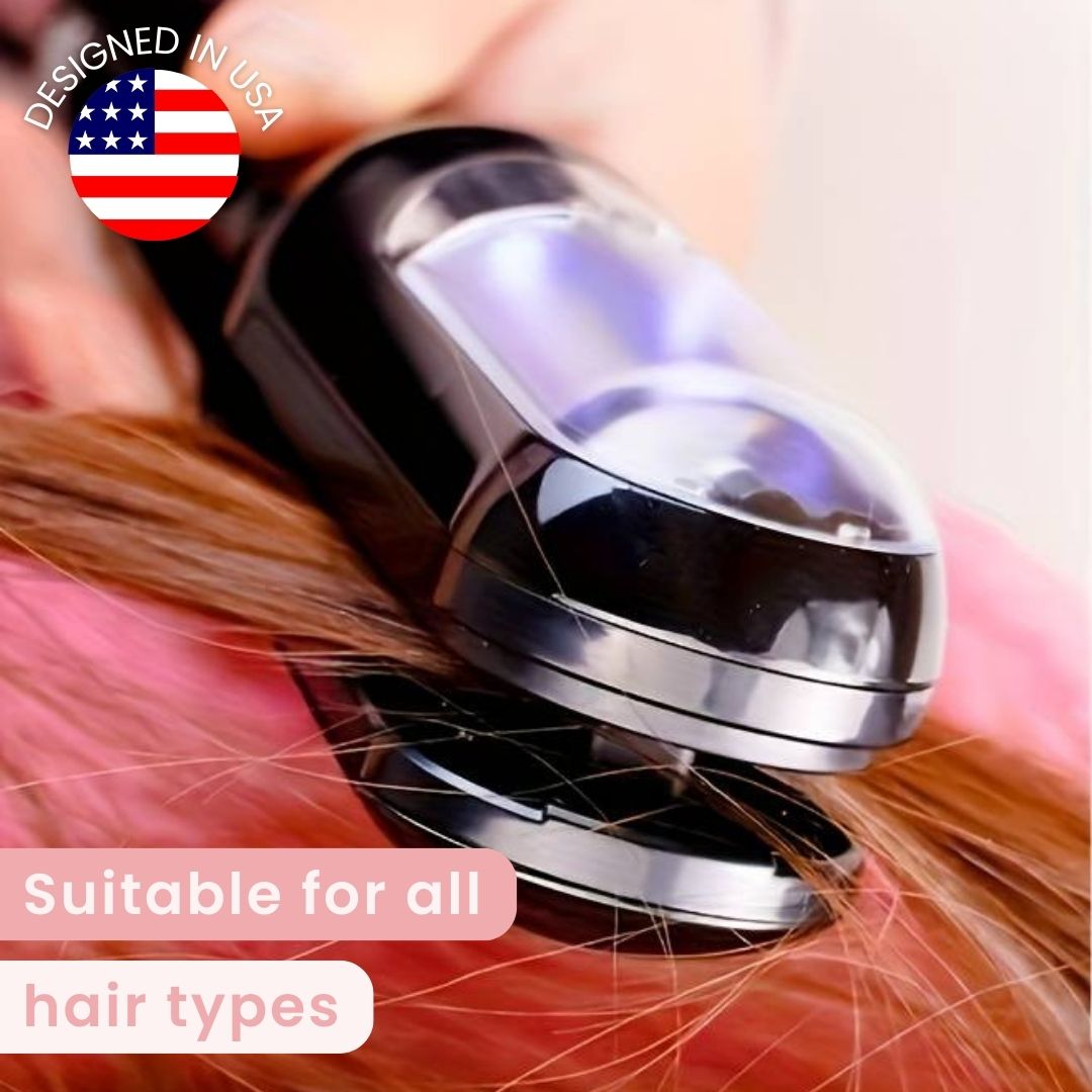 Tondeuse pour pointes fourchues pour des cheveux plus sains et plus lisses
