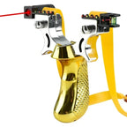 Honda de precisión para exteriores, agarre antideslizante, luz LED y nivel