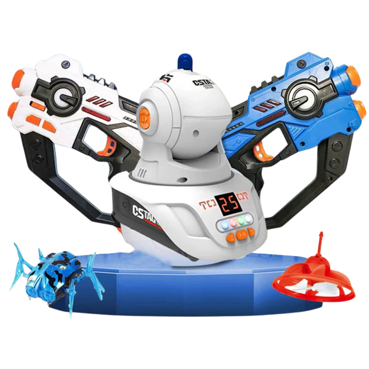 Infrared Laser Tag Set with Projector – Indoor and Outdoor Target Game