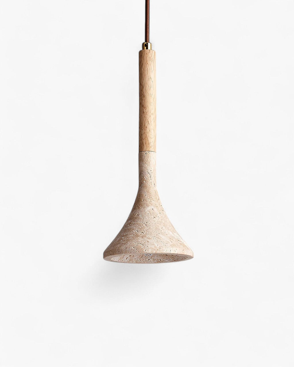 Ardena naturlig træ loftslampe minimalistisk