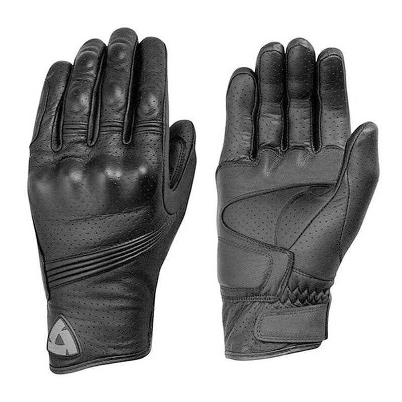 Guantes de cuero para motocicleta VeloGuard, compatibles con pantalla táctil, cálidos y duraderos | Petprovac