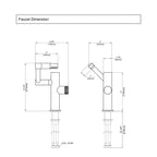 Nerova | Okos egyszelepű fürdőszobai csaptelep hőmérséklet kijelzővel | Petprovac