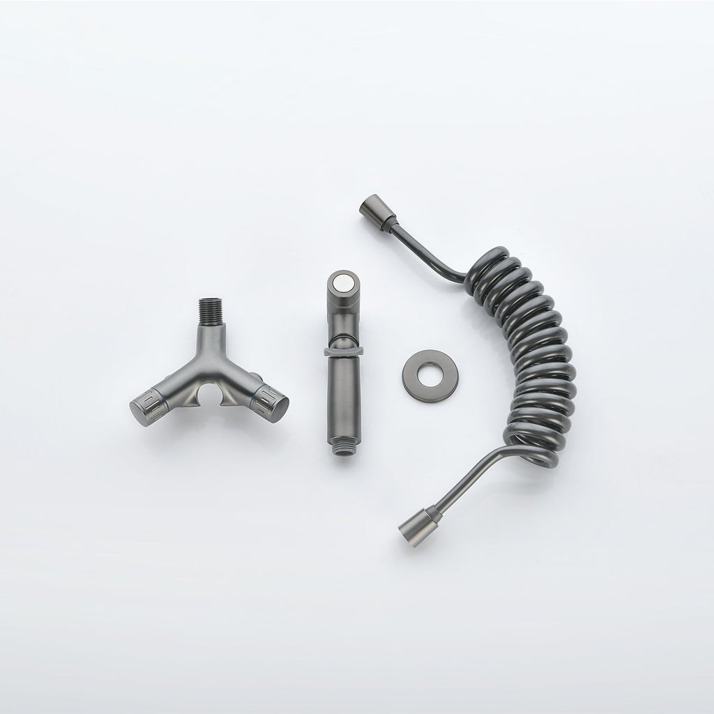 ברז מקלחת בידה לאמבטיה עם שסתום זוויתי | Petprovac