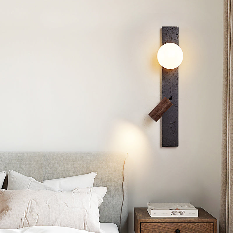 Modern Adjustable Wall Lamp With Rotating Decorative Light