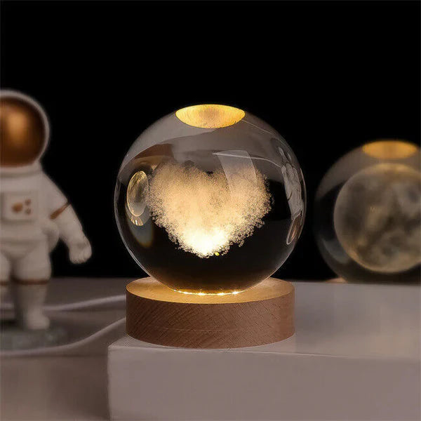 Celestialglow 3D földgömb fényshow valós bolygóképekkel csillagrajongóknak