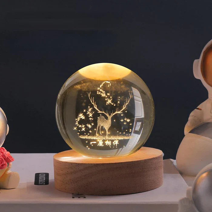 Celestialglow 3D földgömb fényshow valós bolygóképekkel csillagrajongóknak