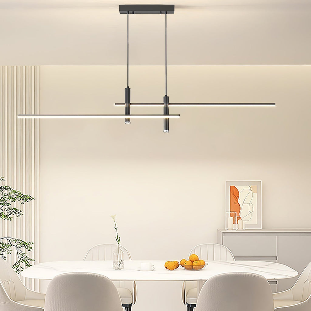 Nexa lineaire hanglamp voor moderne eetkamerverlichting