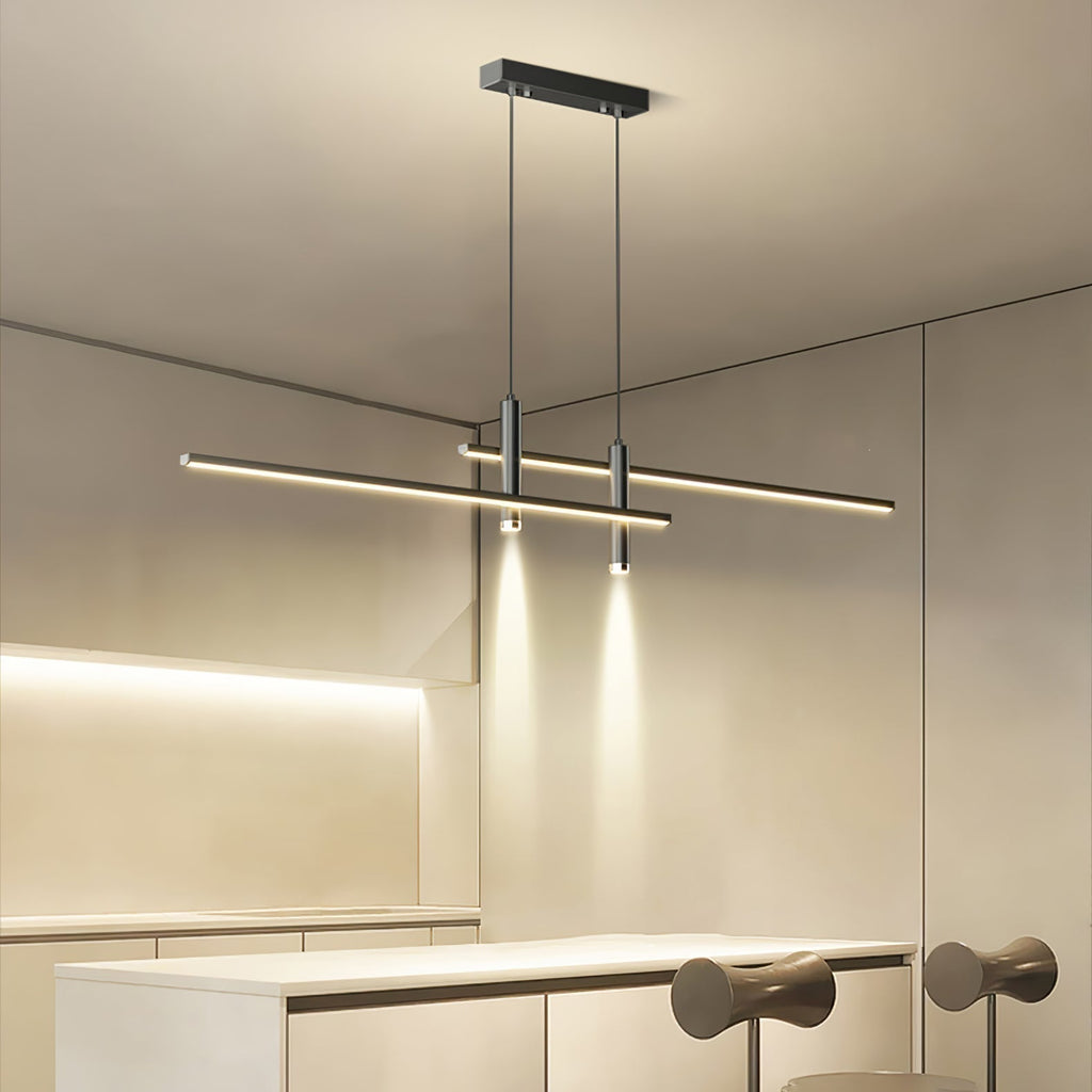 Nexa lineaire hanglamp voor moderne eetkamerverlichting