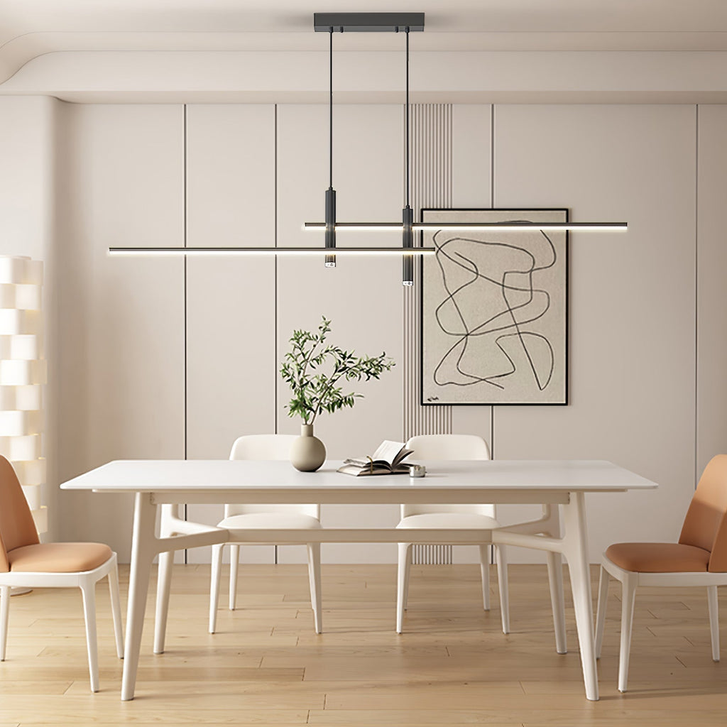 Nexa lineaire hanglamp voor moderne eetkamerverlichting