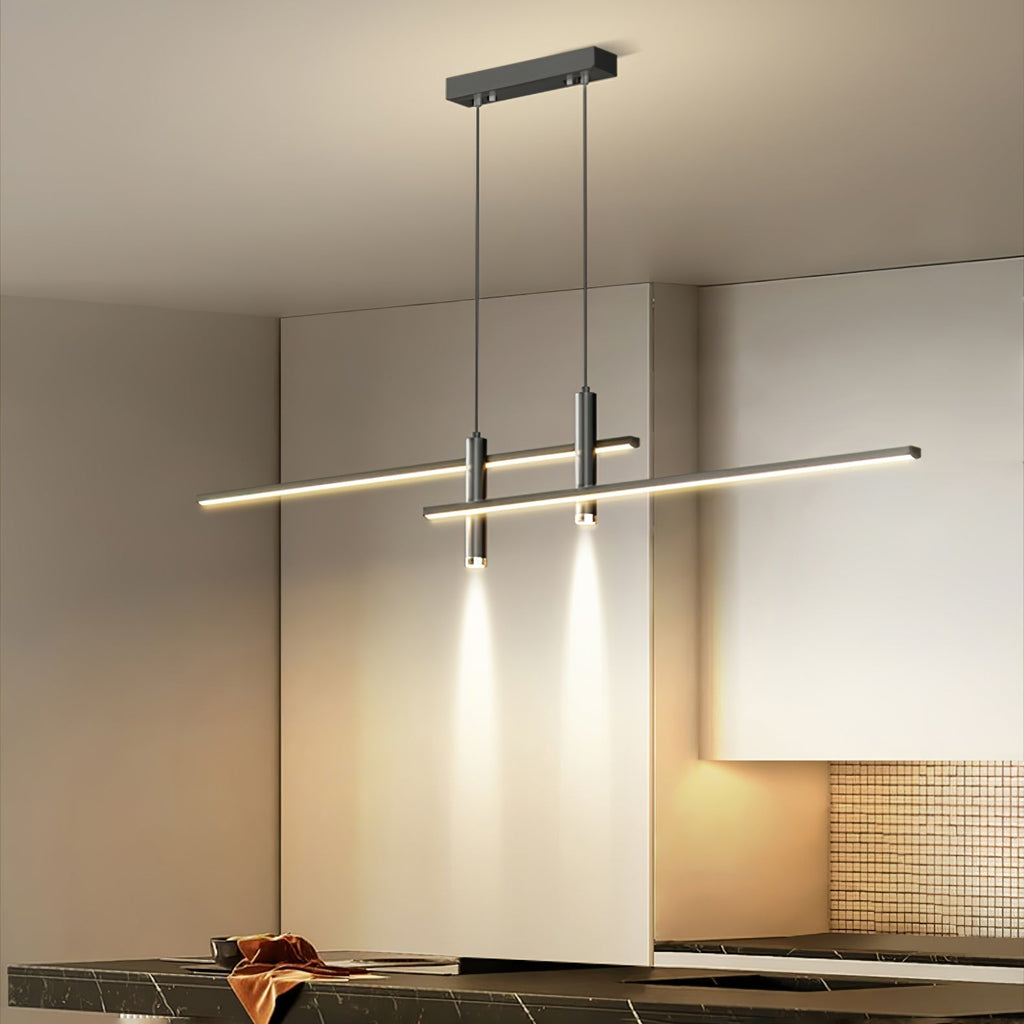 Nexa lineaire hanglamp voor moderne eetkamerverlichting
