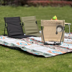 Chaise de camping ultralégère pliable avec design ergonomique pour un confort d'assise optimal