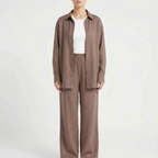 Loose-Fit Two-Piece Pants Set - Desiree