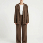 Loose-Fit Two-Piece Pants Set - Desiree