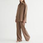 Loose-Fit Two-Piece Pants Set - Desiree