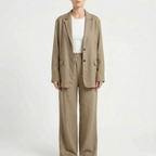 Loose-Fit Two-Piece Pants Set - Desiree