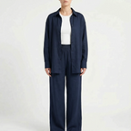 Loose-Fit Two-Piece Pants Set - Desiree