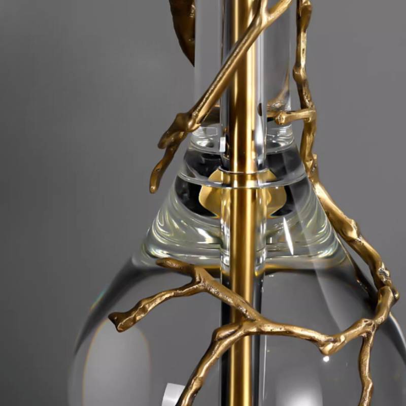 Elegáns márvány talpú asztali lámpa fekete búrával – Modern tervezői világítás