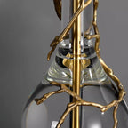 Elegáns márvány talpú asztali lámpa fekete búrával – Modern tervezői világítás