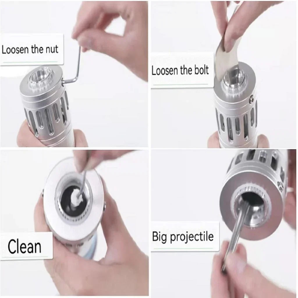 NovaPulse hordozható lökéshullám-terápiás készülék férfiaknak tokban és tartozékokkal