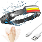 TrailGlow Genopladelig LED-pandelampe til Løb og Cykling