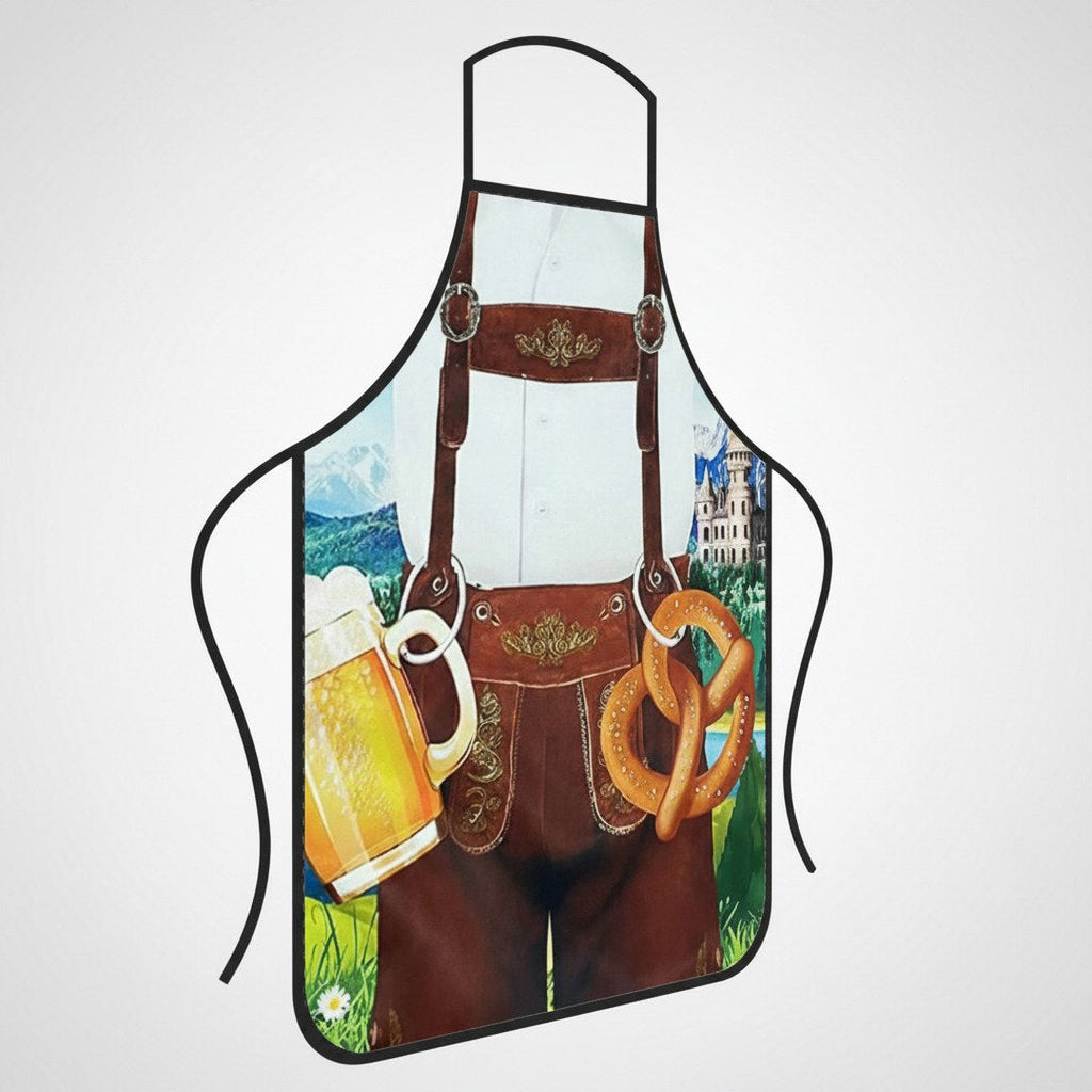 Șorț de bucătărie amuzant pentru Oktoberfest cu design umoristic pentru o atmosferă festivă