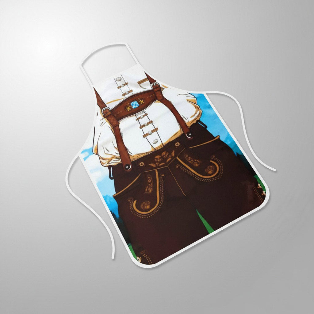 Șorț de bucătărie amuzant pentru Oktoberfest cu design umoristic pentru o atmosferă festivă