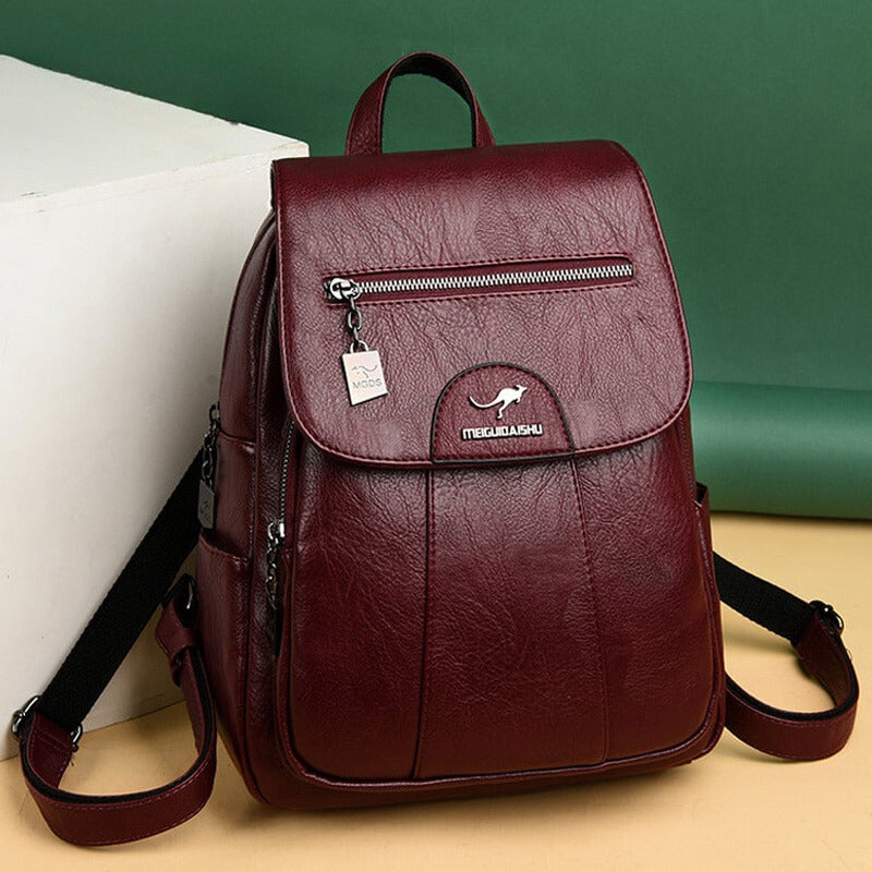 Leather Isolde Backpack For Women Everyday Elegance