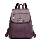 Aurelia Premium Everyday Leather Backpack for Women