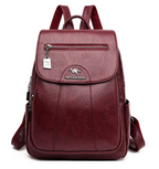 Aurelia Premium Everyday Leather Backpack for Women