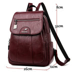 Aurelia Premium Everyday Leather Backpack for Women