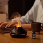 Lumomist Aromatherapy Diffuser With Soft Flame For Home Wellness