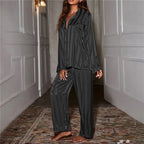 Sada dámského pyžama NovaSilk Luxusní kolekce nočního prádla z hedvábí