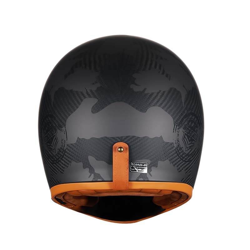 Motorcycle Helmet Carbon Fiber For Riders Full Face DOT ECE Approved