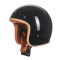 Vintage Style Low Profile Motorcycle Helmet With DOT And ECE Standards
